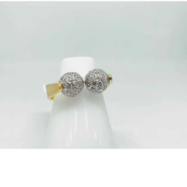 18k Ladies Fancy Gold Ring Lr-24039