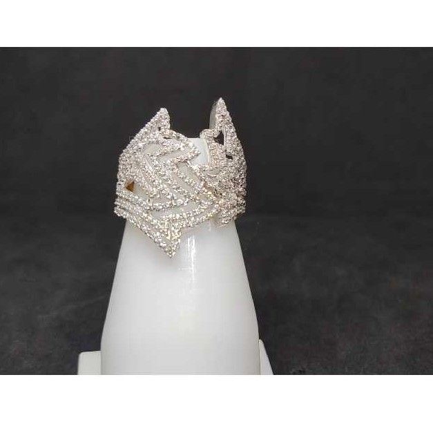 18k Ladies Fancy Gold Ring Lr-24037