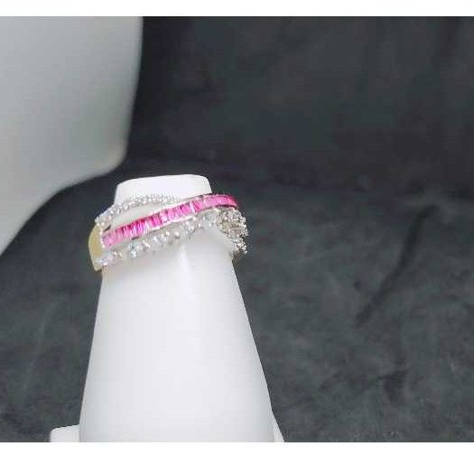 18k Ladies Fancy Gold Ring Lr-24033