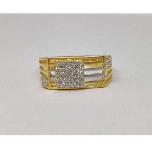 916 Gents Fancy Gold Ring Gr-28570