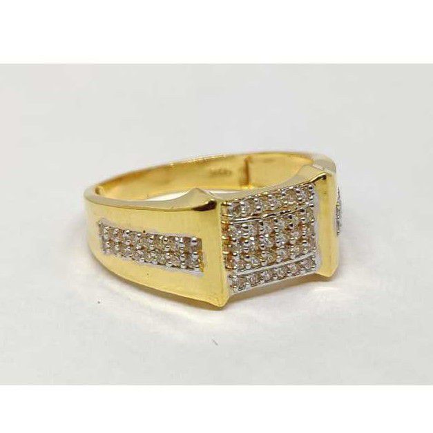 916 Gents Fancy Gold Ring Gr-28560