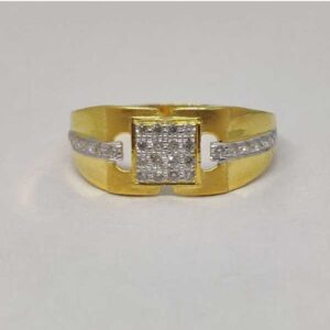916 Gents Fancy Gold Ring Gr-28556
