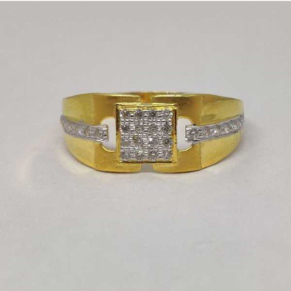 916 Gents Fancy Gold Ring Gr-28556