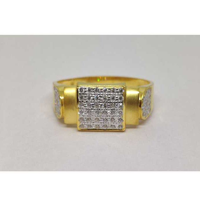 916 Gents Fancy Gold Ring Gr-28554