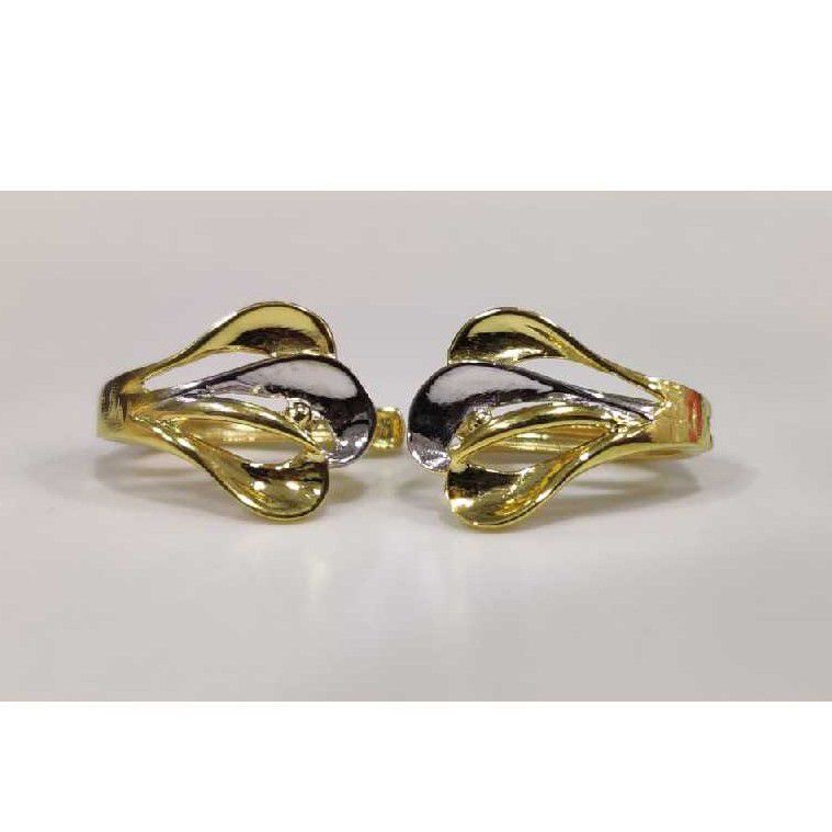 18k Ladies Fancy Gold Plain Bali Er-63120