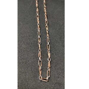 18k Gents Fancy Rose Italian Chain G-7114