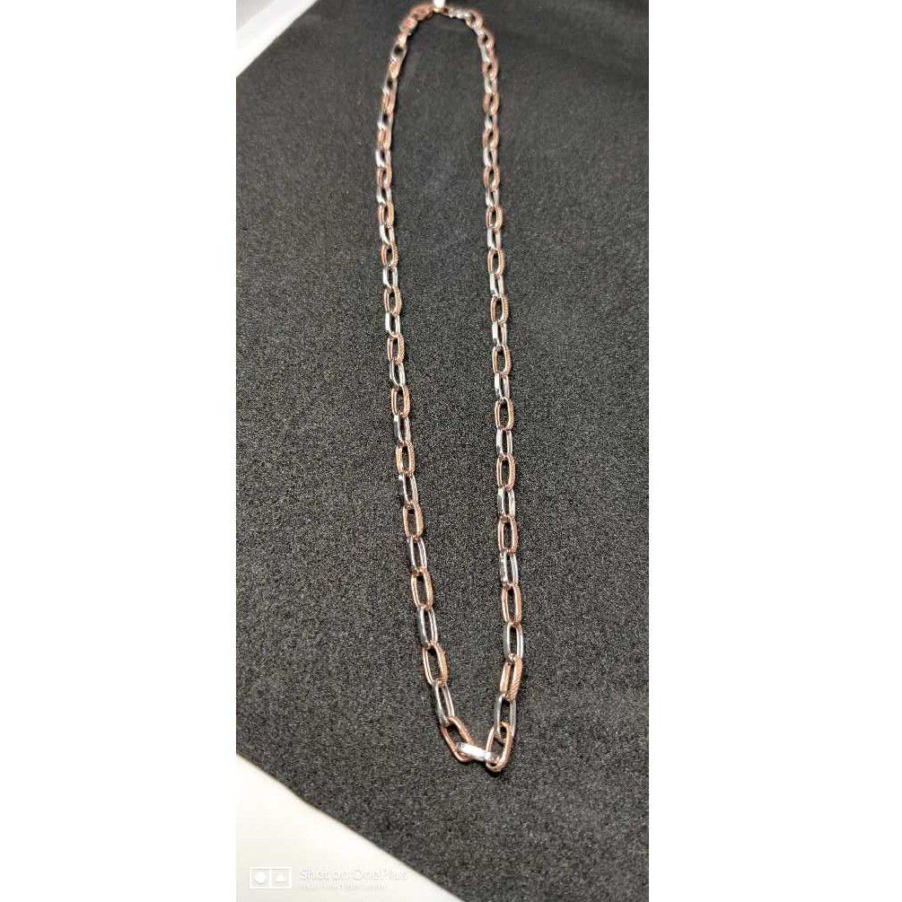 18k Gents Fancy Rose Italian Chain G-7107
