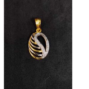 22k Gents Fancy Gold Pendant P-44550