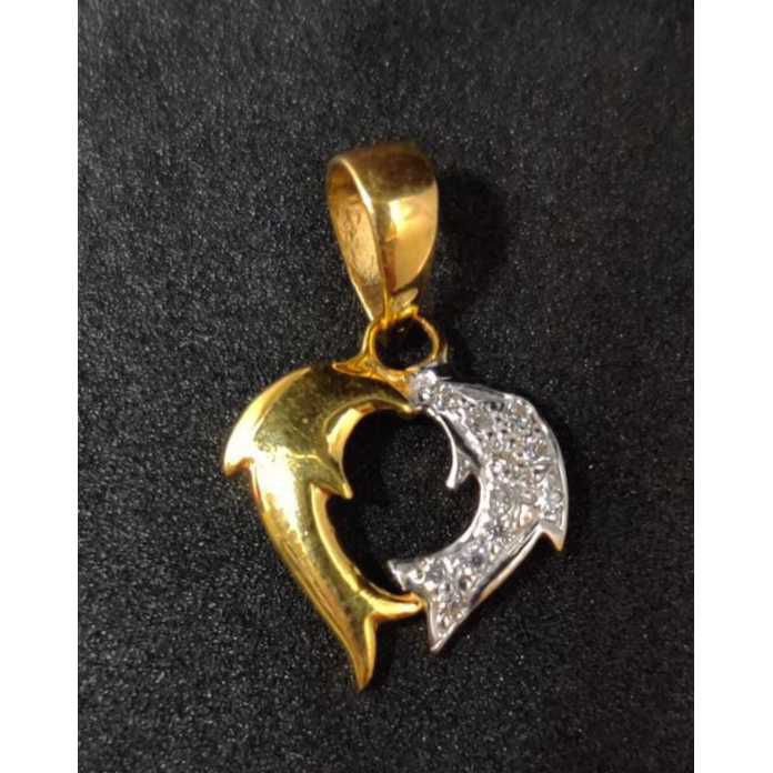 916 Gents Fancy Gold Pendant P-44543