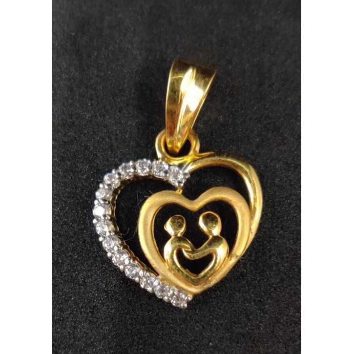22k Genta Fancy Gold Pendant P-44542