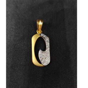 916 Men's Fancy Gold Pendant P-44540
