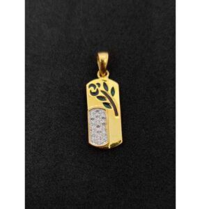 22k Gents Fancy Gold Pendant P-44535