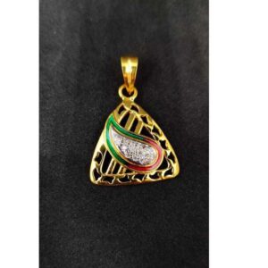 22k Gents Fancy Gold Pendant P-44533