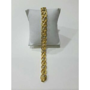 22k Gents Fancy Gold Hollow Lucky G-10908