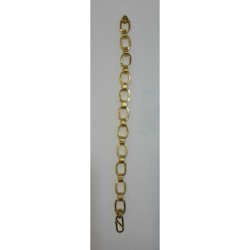 916 Gents Fancy Gold Bracelet G-10906