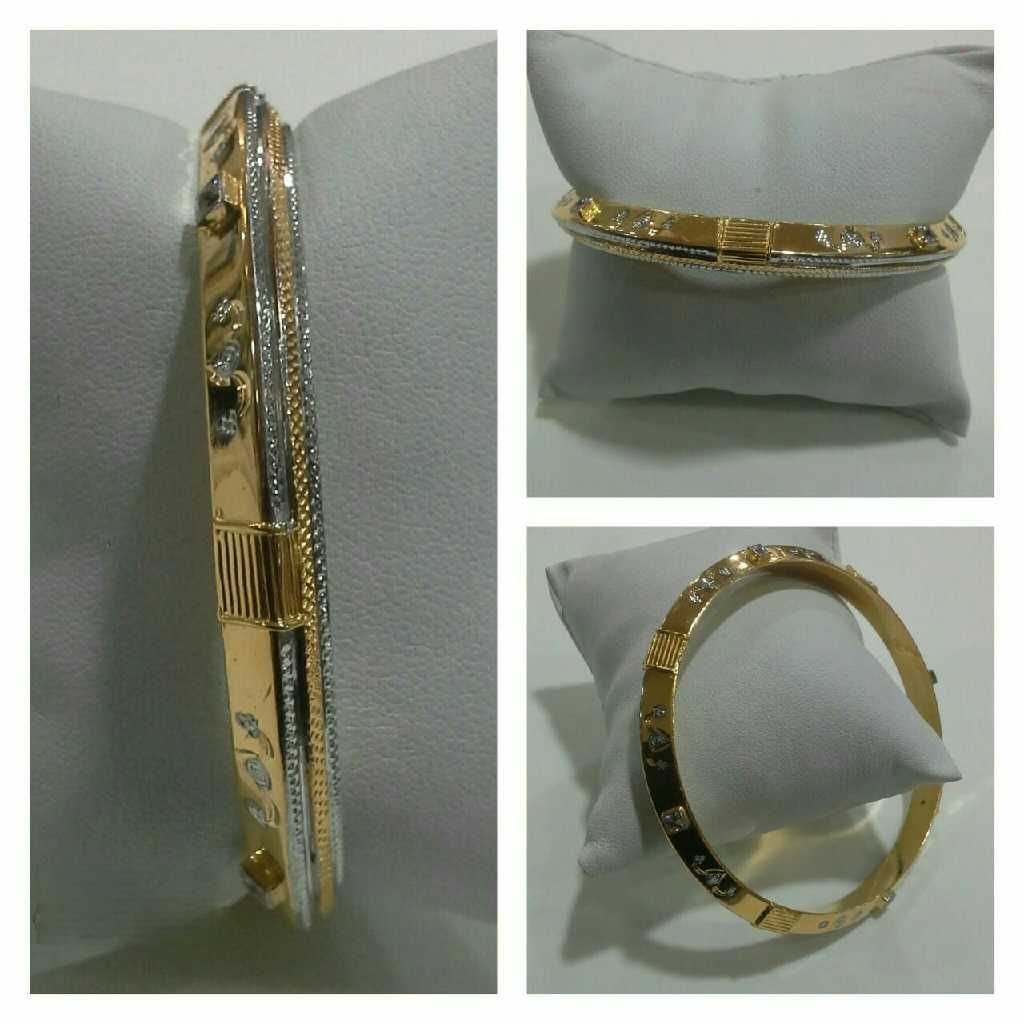 916 Exclusive Fancy Gents Gold Kada G-4912