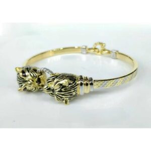 18k Exclusive Fancy Gents Kada G-4110