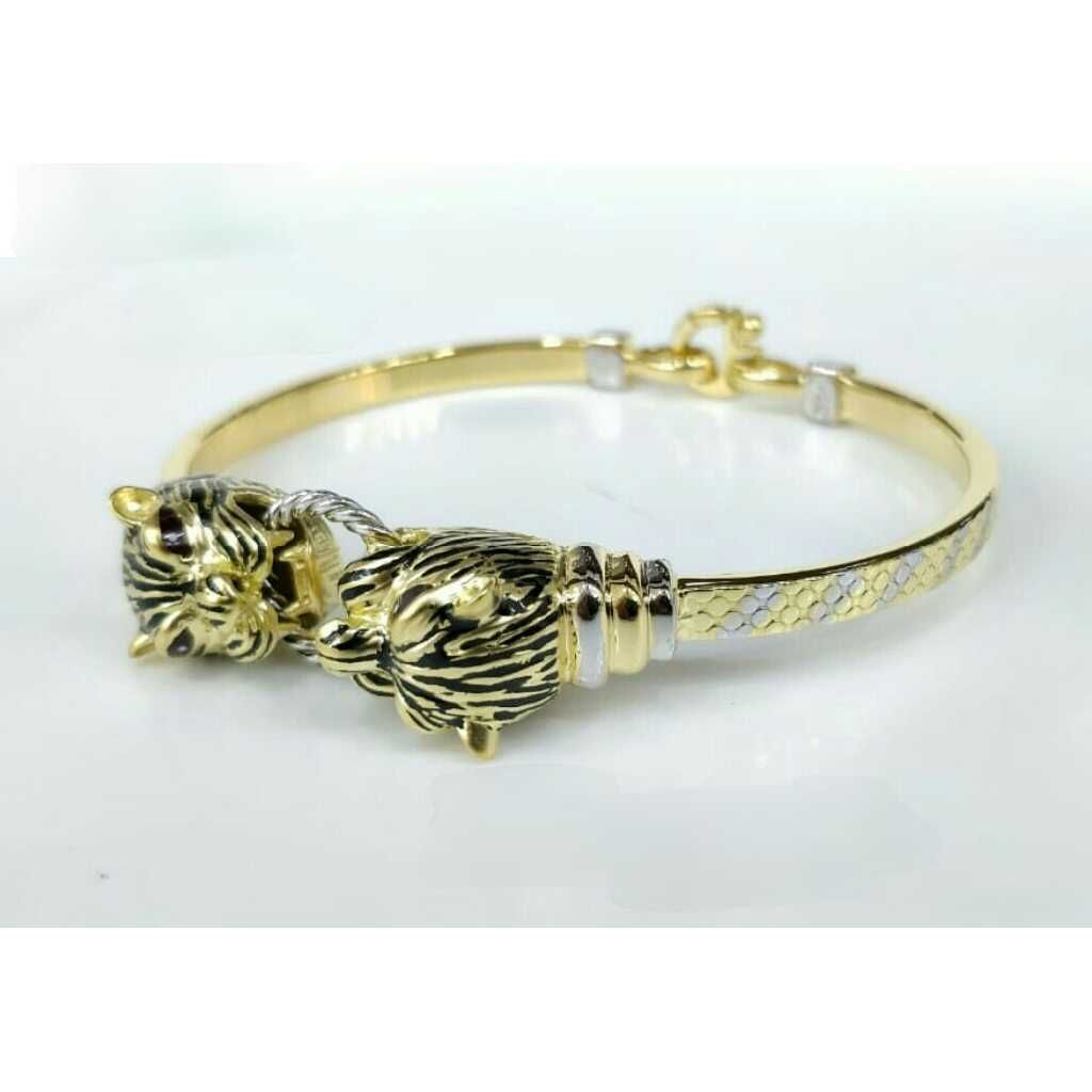 18k Exclusive Fancy Gents Kada G-4110