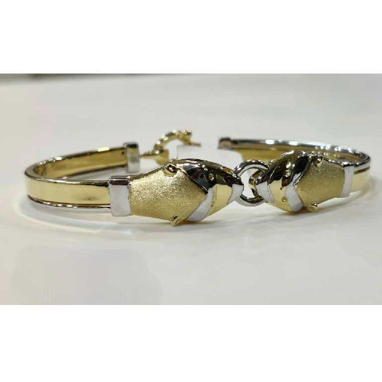 18k Exclusive Fancy Italian Kada G-4101