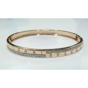 18k Gents Name Rose Gold Kada G-4309