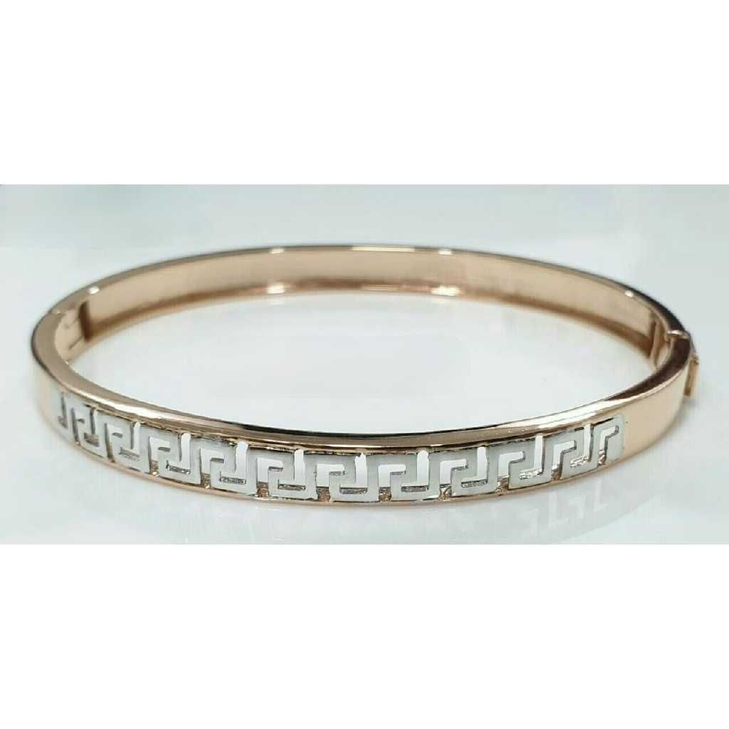 18k Gents Fancy Rose Gold Kada G-4305