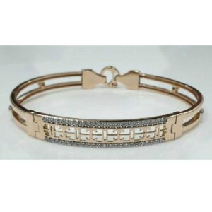 18k Exclusive Fancy Rose Gold Kada G-4304
