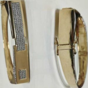 18k Exclusive Gents Rose Gold Kada G-4301