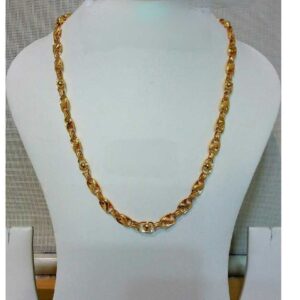 22k Gents Fancy Lotus Chain G-6413