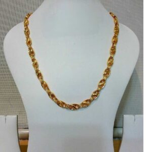 916 Gents Fancy Gold Lotus Chain G-6411