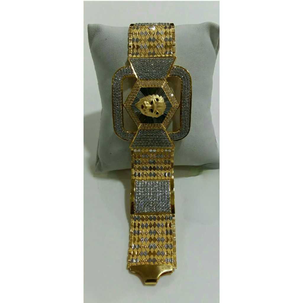 916 gents fancy gold heavy lucky g-9616