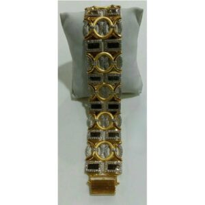 916 Gents Fancy Gold Heavy Bracelet G-9615