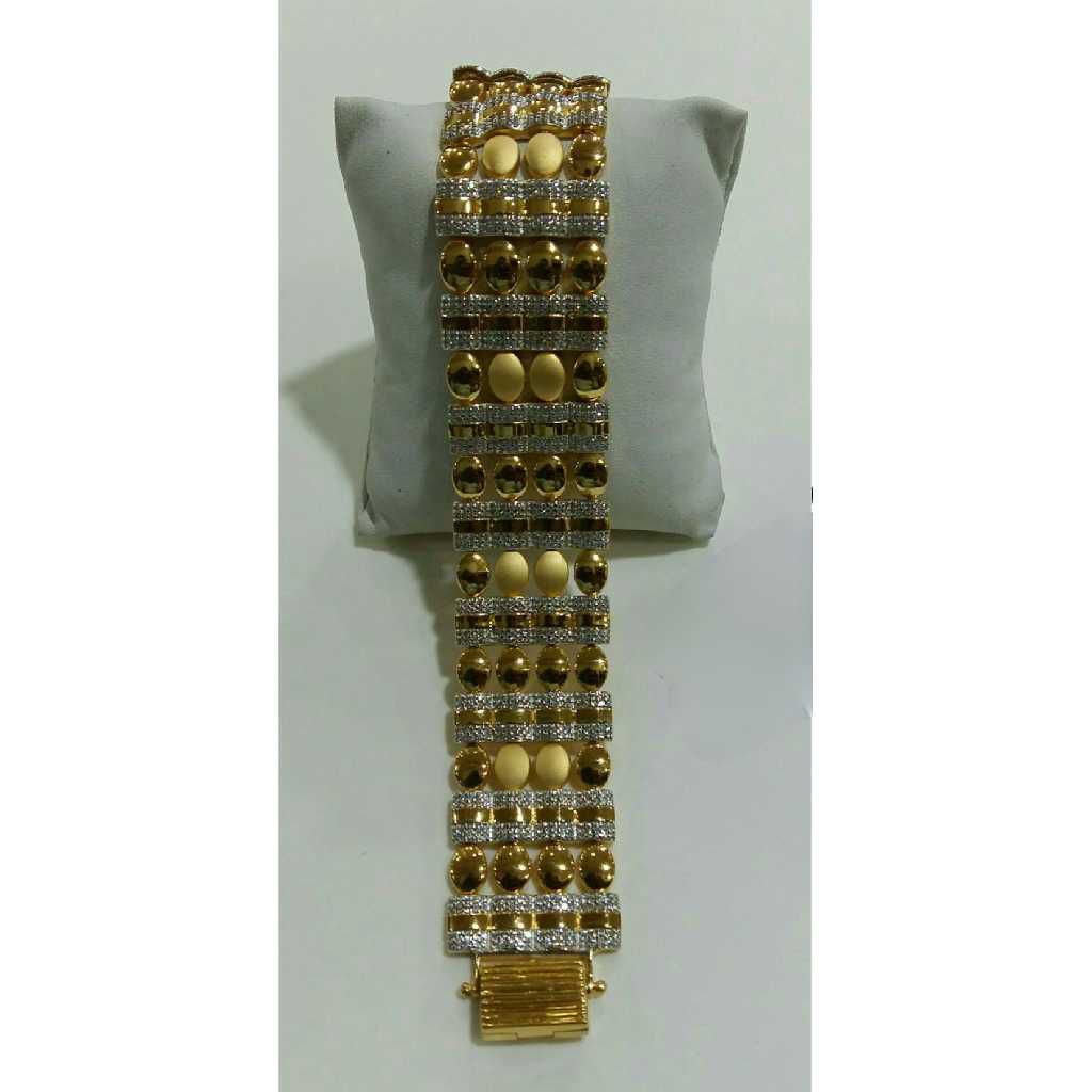 22k Gents Fancy Gold Heavy Lucky G-9613