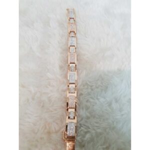 18k Gents Fancy Rose Gold Lucky G-10258