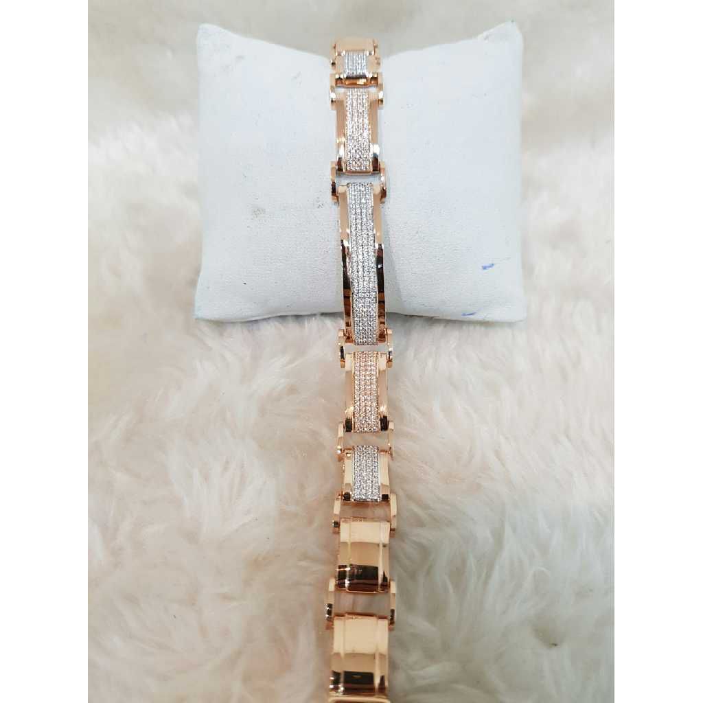 18k Men's Fancy Rose Gold Lucky G-10256