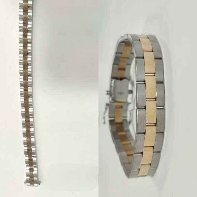 18k Gents Fancy Rose Gold Lucky G-10252