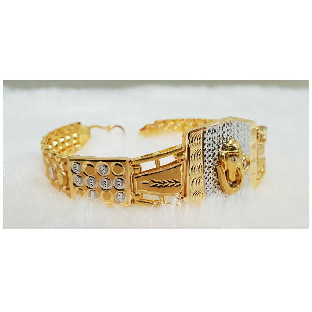 22k Gents Fancy Gold Om Ganpati Lucky G-9869