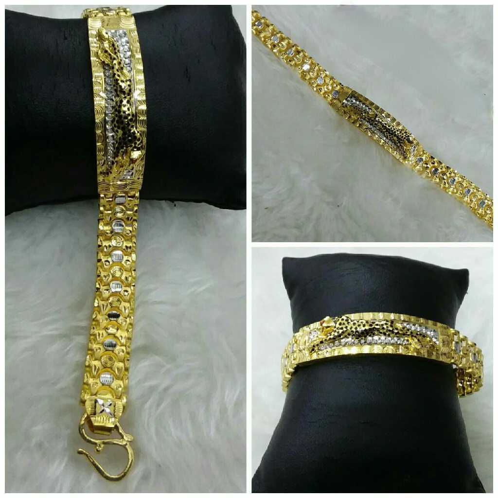 22k Gents Fancy Gold Jaguar Lucky G-9853