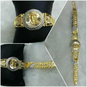 916 Gents Fancy Gold Lucky G-9852