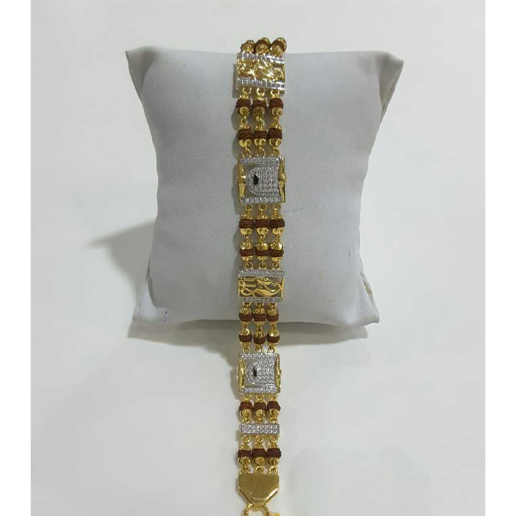 22k Gents Fancy Gold Rudrakash Lucky G-10163