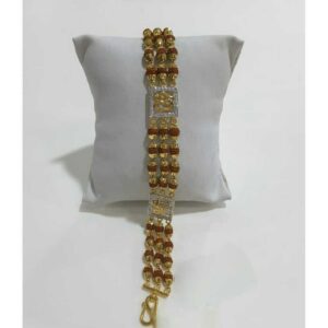 916 Gents Fancy Gold Rudrakash Lucky G-10159