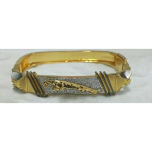 22k Gents Fancy Gold Jaguar Kada G-3714
