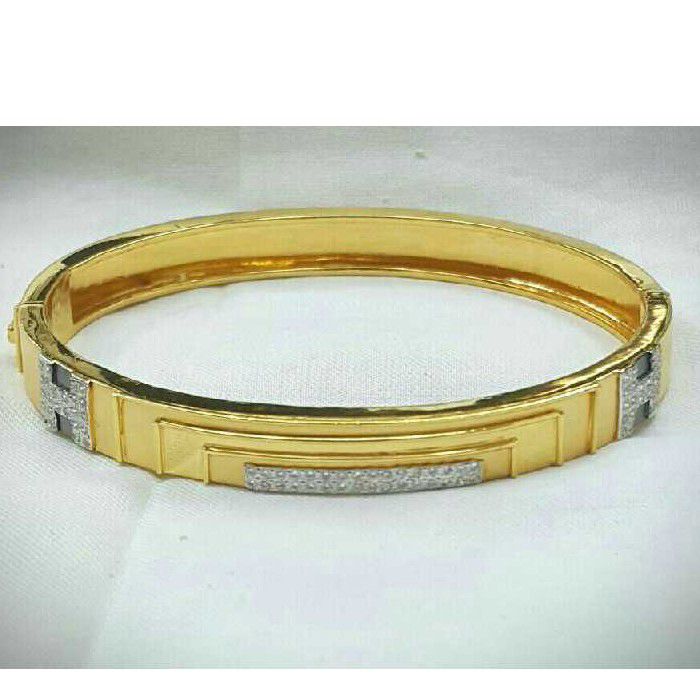 916 Gents Fancy Gold Handmade Kada G-3713