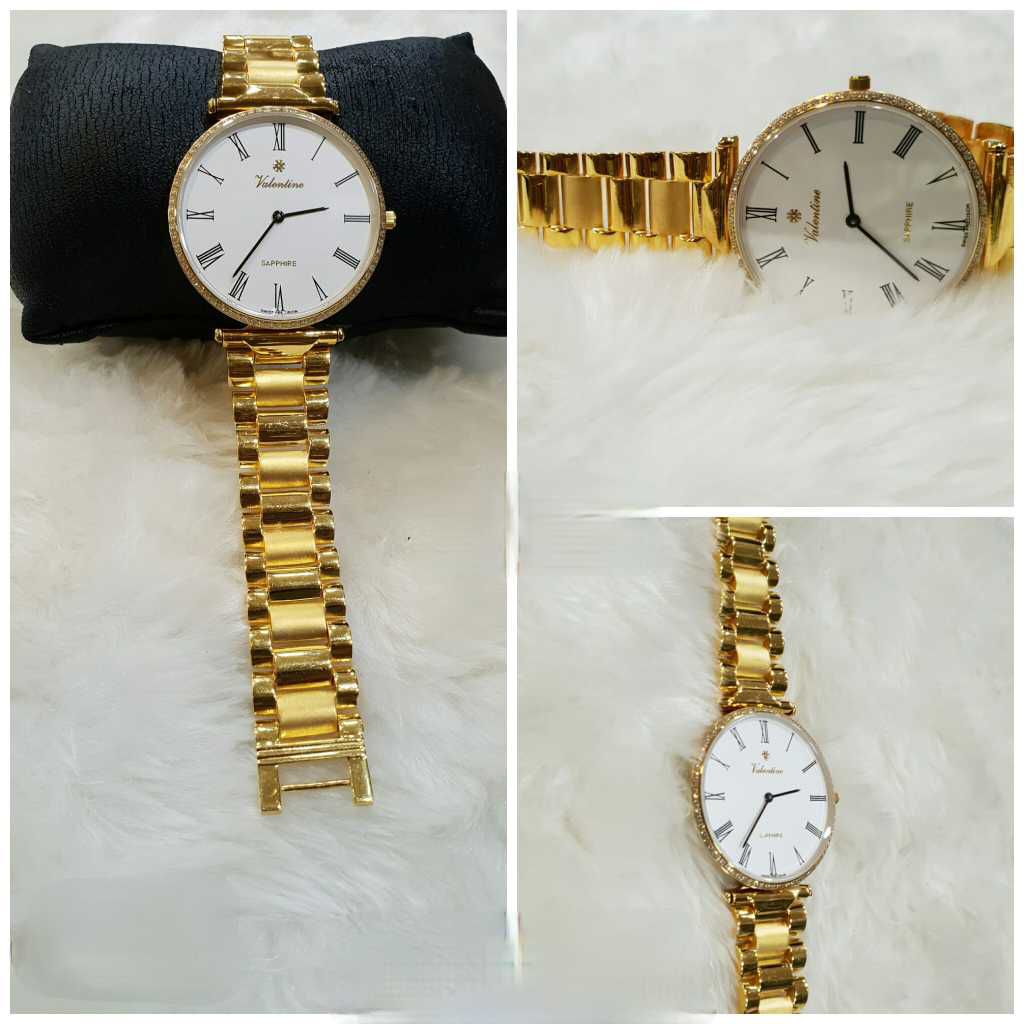 916 Gents Fancy Gold Watch G-1001