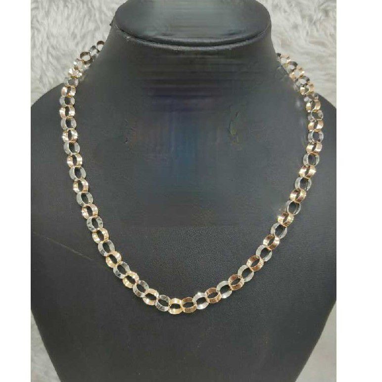 18k Gents Rose Gold Italian Chain G-7103