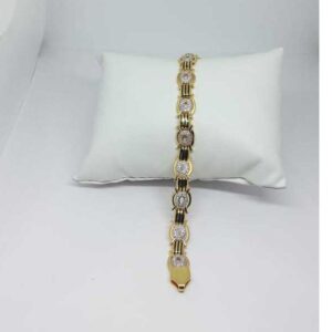 22k Gents Gold Fancy Bracelet G-9203
