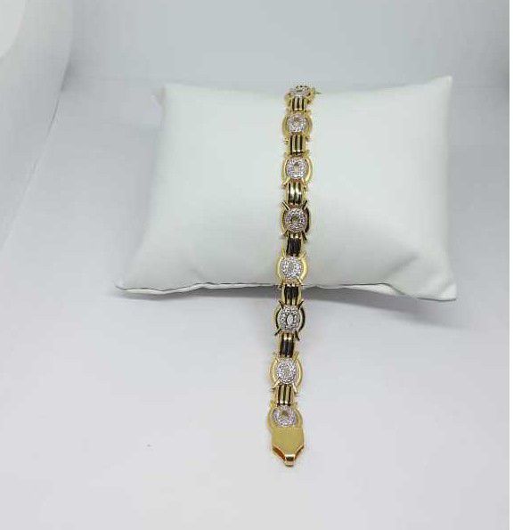 22k Gents Gold Fancy Bracelet G-9203