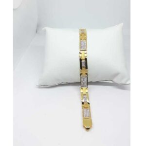 22k Gents Fancy Gold Bracelet G-9202
