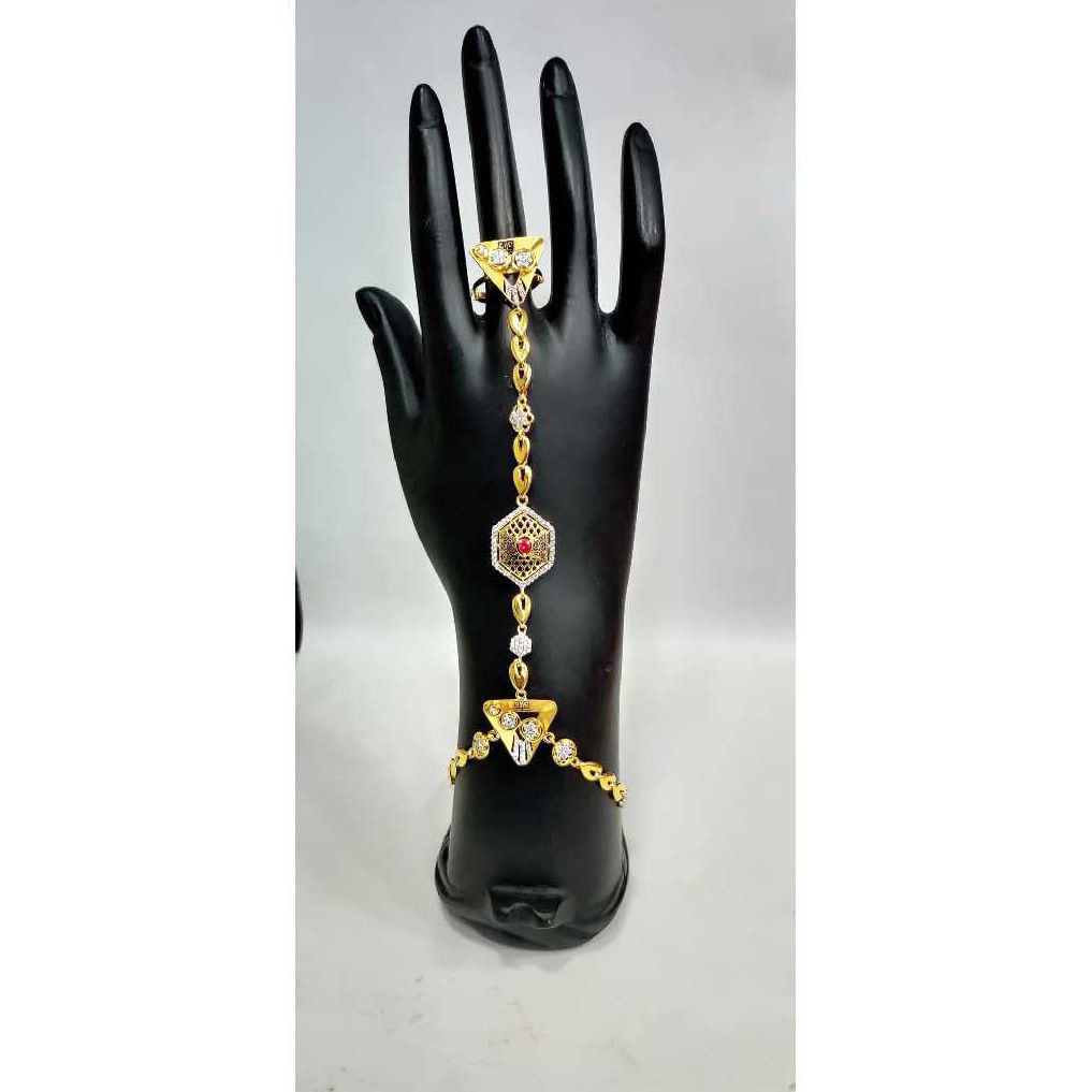 22k Ladies Gold Fancy Hathpan H-58544