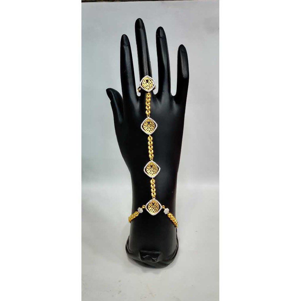22k Ladies Gold Fancy Hathpan H-58540