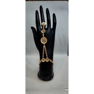 22k Ladies Fancy Gold Hathpan H-58536